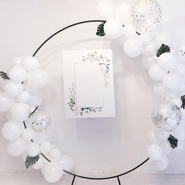 Buy 2M Wedding Hoop Round Circle Arch Backdrop Flower Display Stand Frame Background discounted | Products On Sale Australia