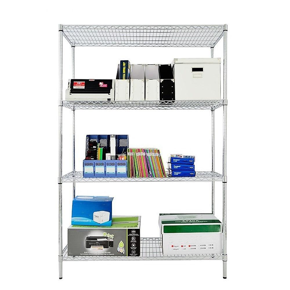 Buy Modular Wire Storage Shelf 900 x 450 x 1800mm Steel Shelving discounted | Products On Sale Australia