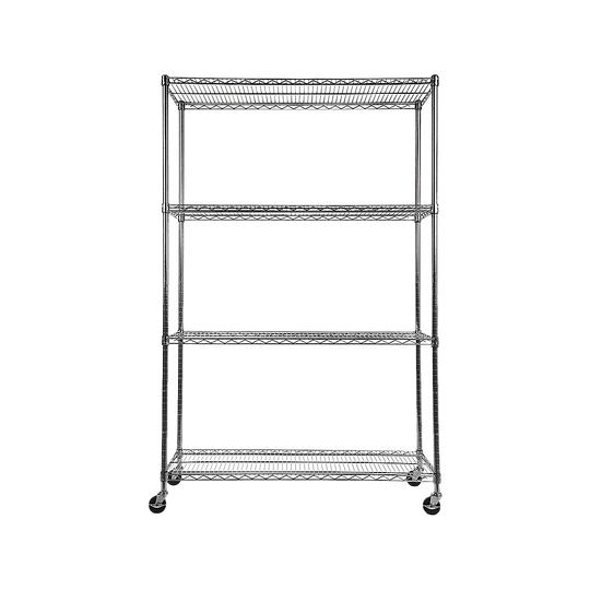 Buy Modular Wire Storage Shelf 900 x 450 x 1800mm Steel Shelving discounted | Products On Sale Australia