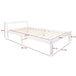 Buy Natural Wooden Bed Frame Home Furniture discounted | Products On Sale Australia