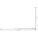 Buy Adjustable 1300x800mm Single Door Corner Sliding Glass Shower Screen in Chrome discounted | Products On Sale Australia