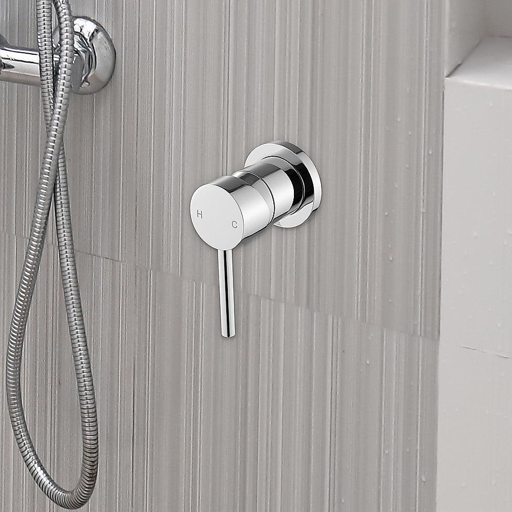 Buy Single Round Shower Bath Mixer Tap Bathroom WATERMARK Approved discounted | Products On Sale Australia