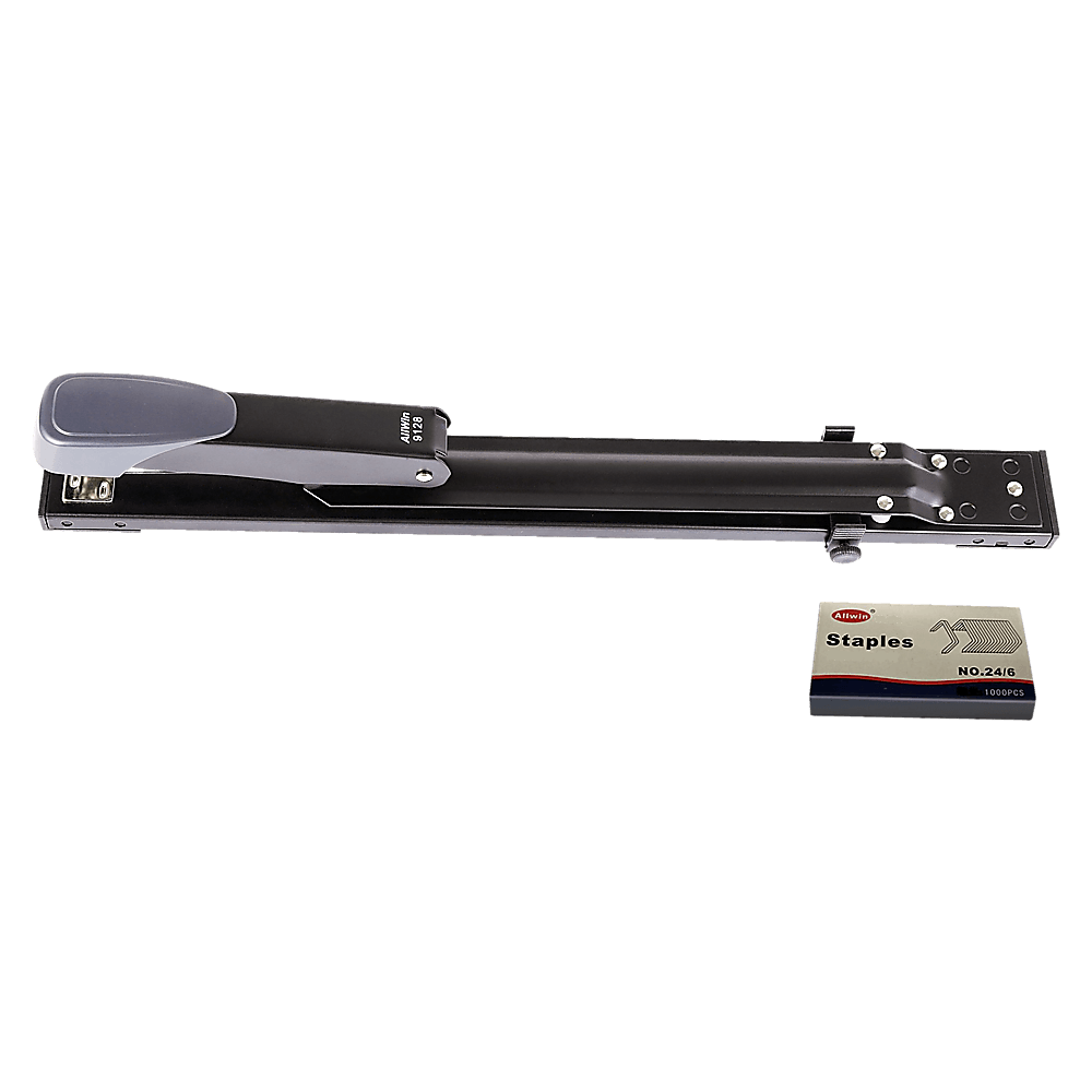 Buy A4 A3 Long Arm Personal Office Stapler 25 sheets CAP (1000 staples included) discounted | Products On Sale Australia