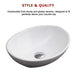 Buy Above Counter Bathroom Vanity Oval Ceramic Basin discounted | Products On Sale Australia