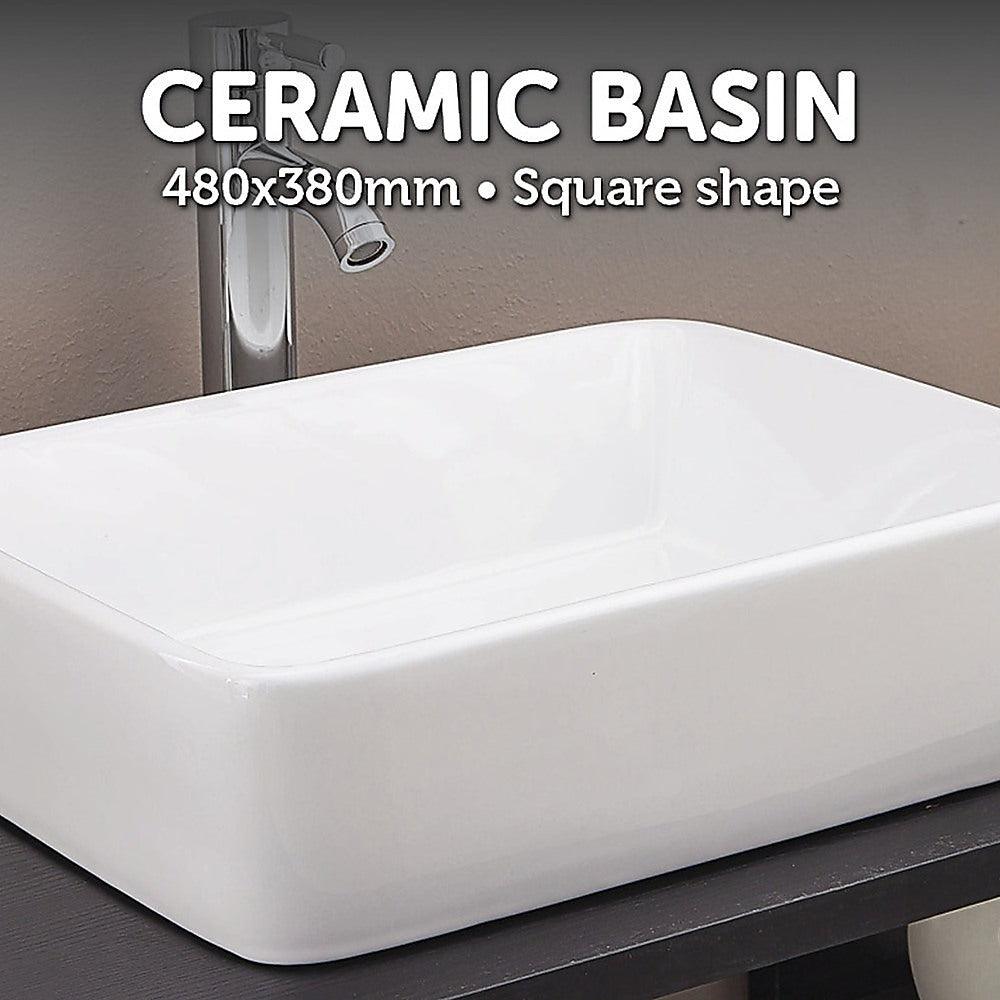 Buy Above Counter Bathroom Vanity Square Basin discounted | Products On Sale Australia