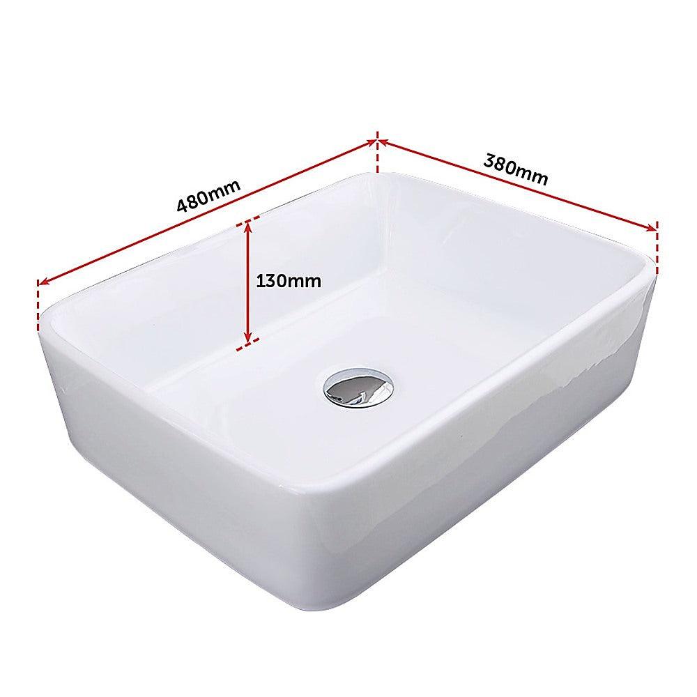 Buy Above Counter Bathroom Vanity Square Basin discounted | Products On Sale Australia