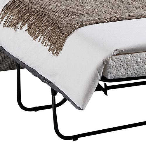 Buy Ada Multifunctional 3 Seater Sofa Bed Fabric Upholstery Wooden Structure discounted | Products On Sale Australia