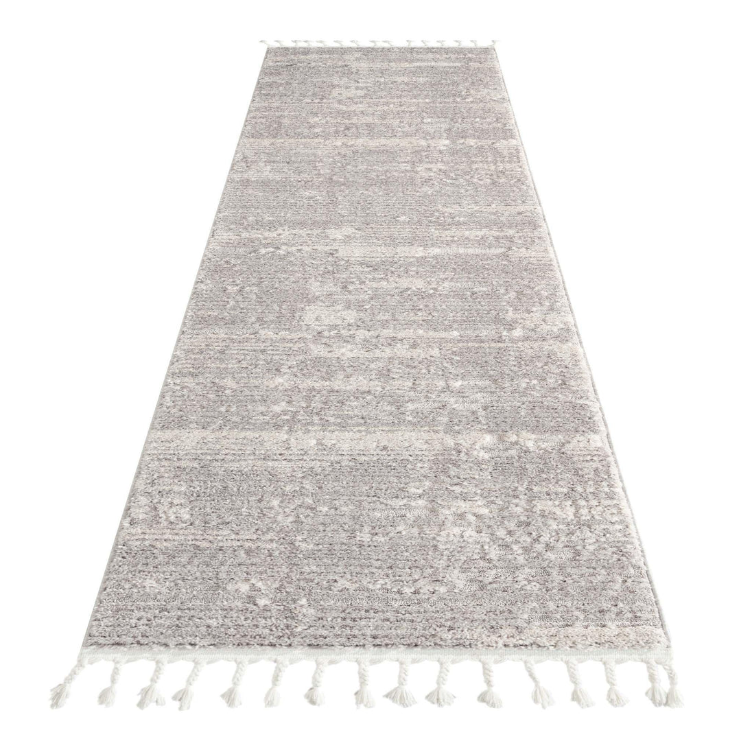 Buy Addie Soft Pile Rug - Light Grey - 80x300 discounted | Products On Sale Australia