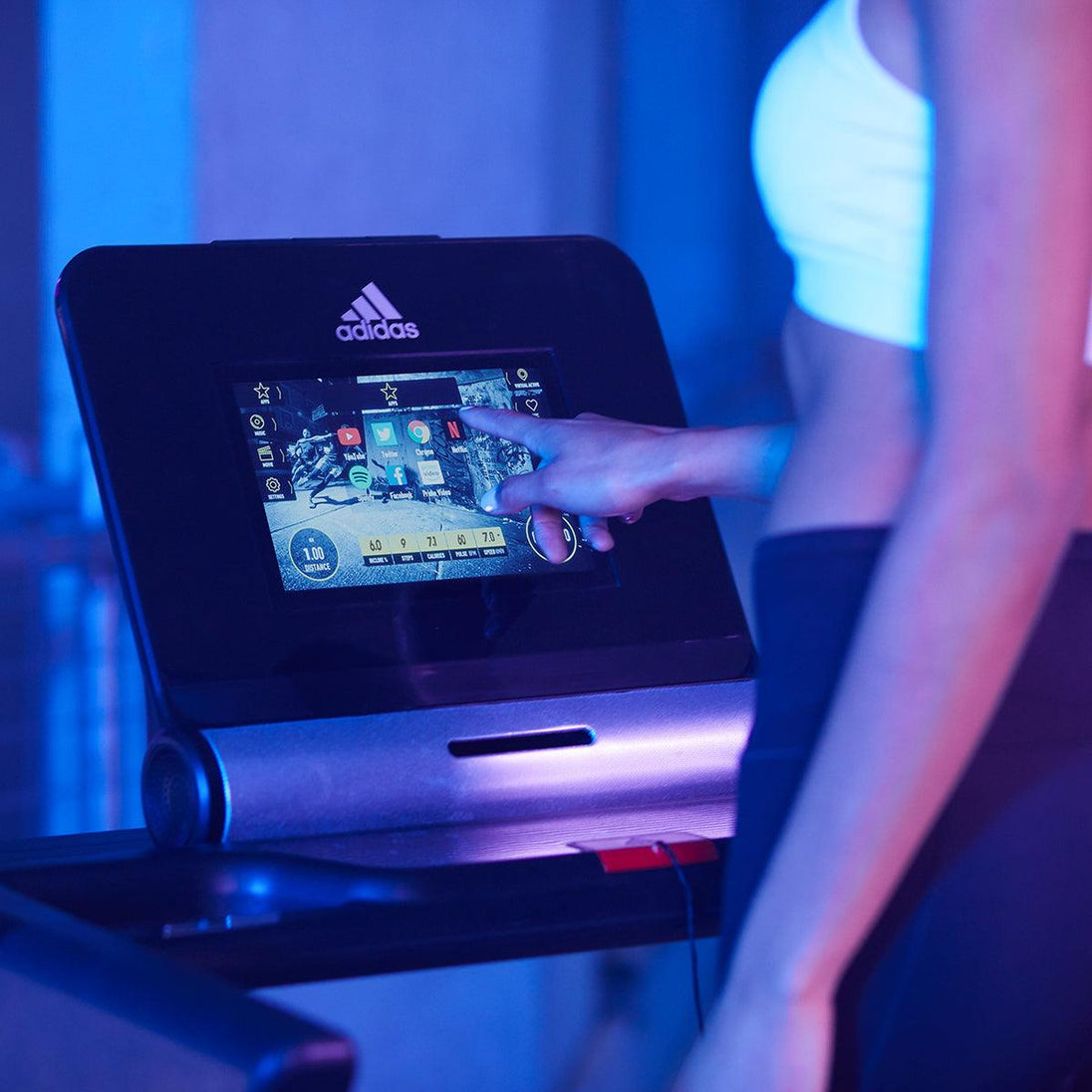 Buy Adidas T-19x Treadmill with Zwift and Kinomap discounted | Products On Sale Australia