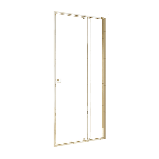 Buy Adjustable Semi Frameless Shower Screen (98~106) x 195cm Australian Safety Glass discounted | Products On Sale Australia