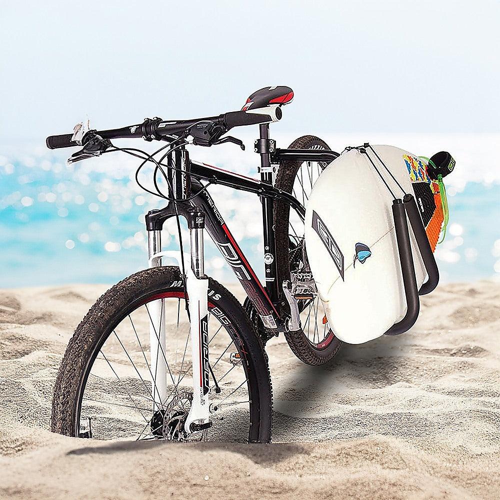 Buy Adjustable Surfboard Skimboard Bicycle Bike Rack Carrier discounted | Products On Sale Australia