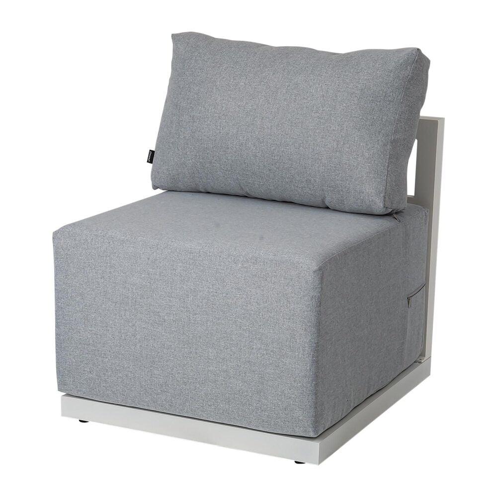 Buy Alfresco Contemporary All-Weather Lounge Set – Charcoal Grey discounted | Products On Sale Australia