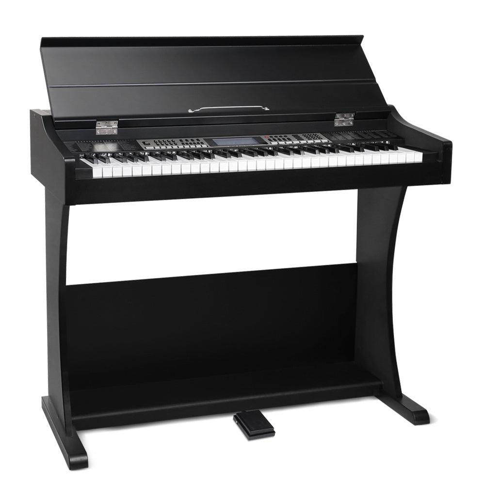 Buy Alpha 61 Keys Electronic Piano Keyboard Digital Electric Classical Music Stand discounted | Products On Sale Australia