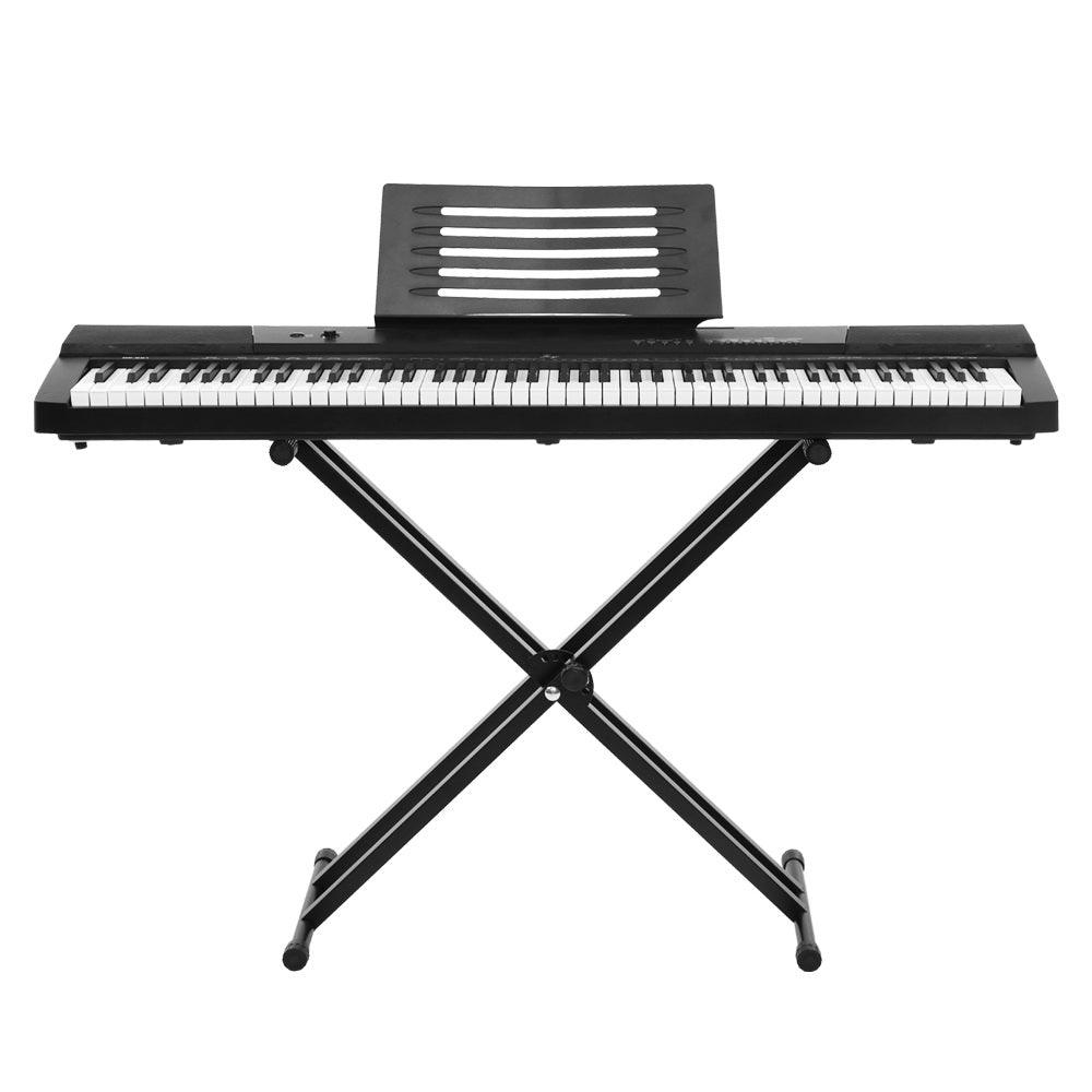 Buy Alpha 88 Keys Electronic Piano Keyboard Digital Electric w/ Stand Sustain Pedal discounted | Products On Sale Australia