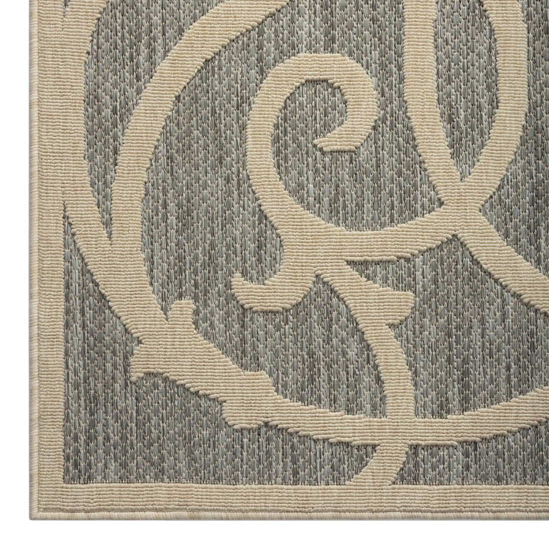 Buy Alpha Outdoor Rug - Grey - 160x230 discounted | Products On Sale Australia