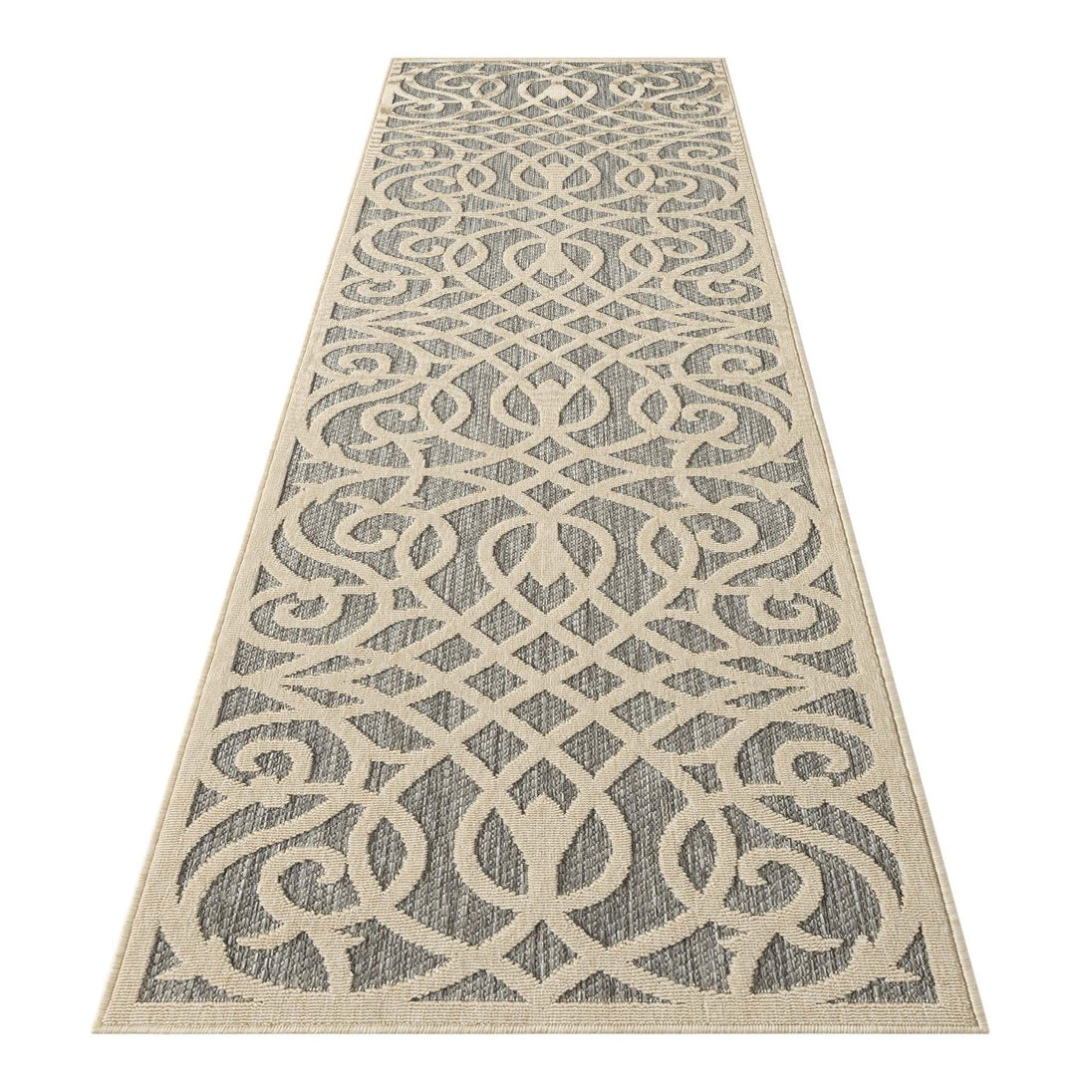 Buy Alpha Outdoor Rug - Grey - 300x400 discounted | Products On Sale Australia