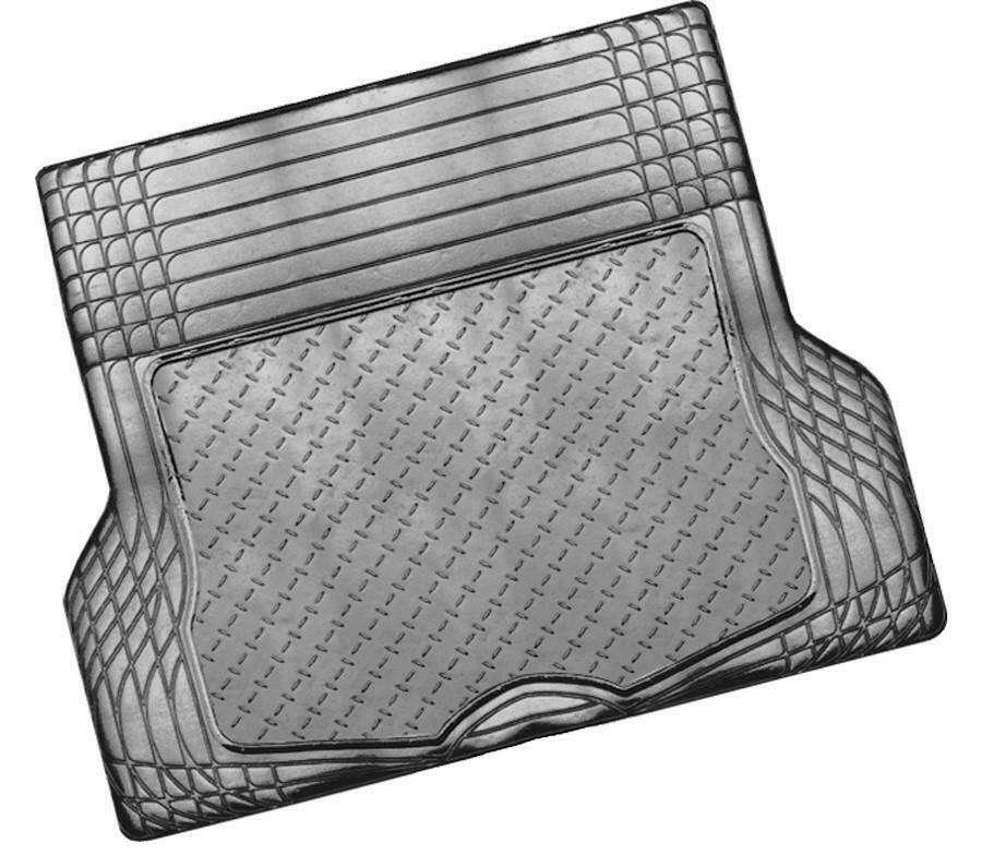 Buy ALUMINIUM LOOK 1-Piece Boot Mat - CARBON [Rubber/Aluminium Look] discounted | Products On Sale Australia