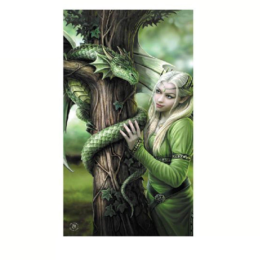 Buy Anne Stokes Kindred Spirits Beach Towel discounted | Products On Sale Australia