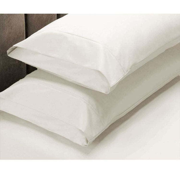 Buy Apartmento 225TC Fitted Sheet Set King Cream plus 2 Pillowcases discounted | Products On Sale Australia