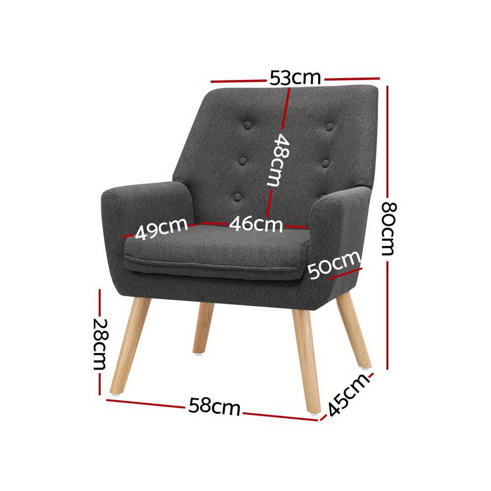 Buy Armchair Tub Single Dining Chair discounted | Products On Sale Australia