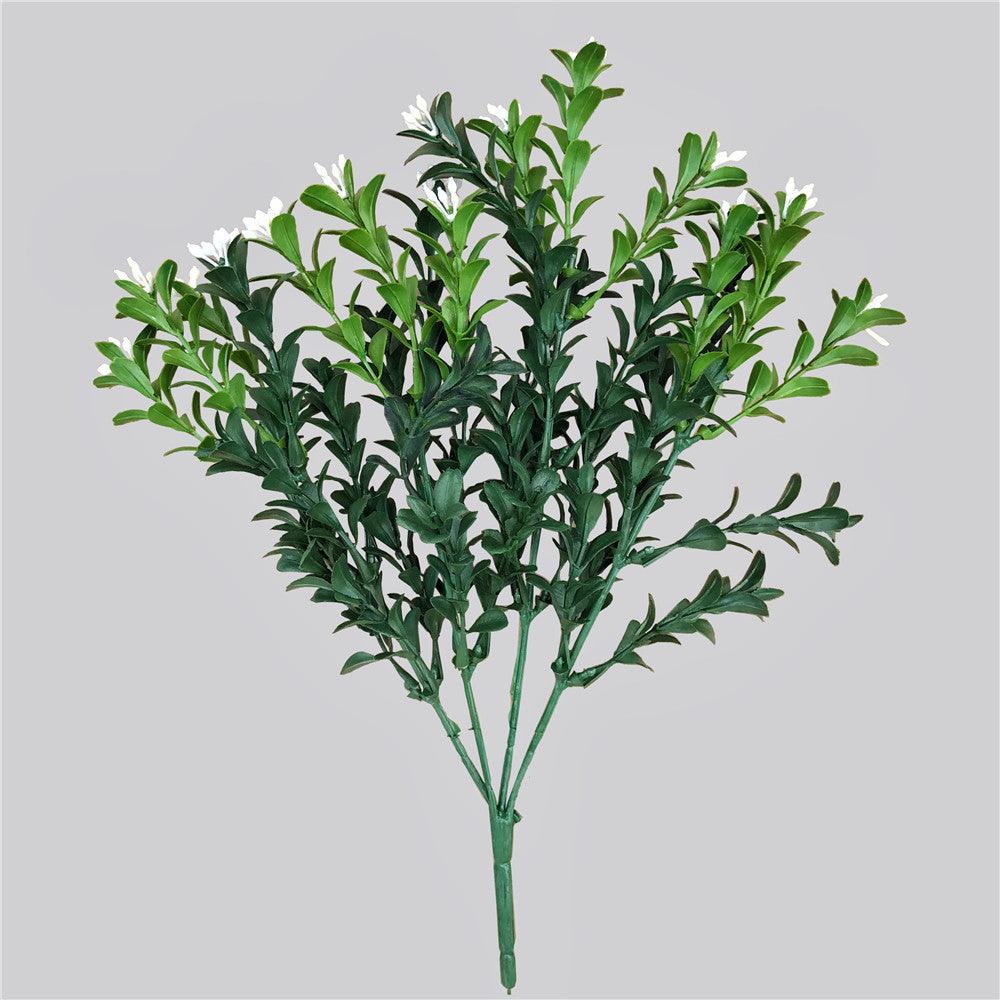 Buy Artificial Flowering Boxwood Stem 30cm discounted | Products On Sale Australia