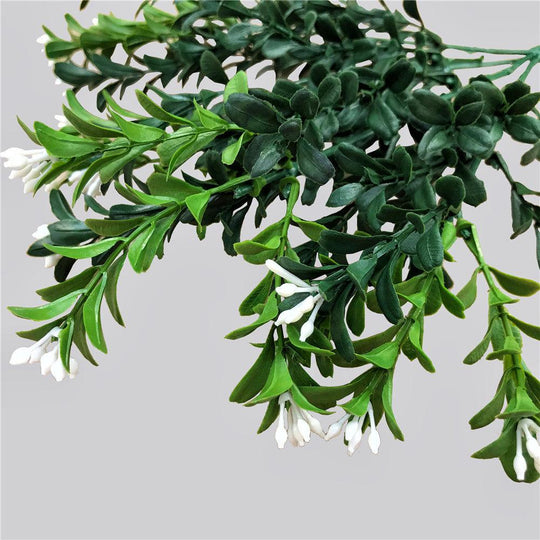 Buy Artificial Flowering Boxwood Stem 30cm discounted | Products On Sale Australia