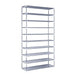 Buy Artiss 10-Tier Shoe Rack Stackable 50 Pairs Grey discounted | Products On Sale Australia