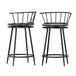 Buy Artiss 2x Bar Stools Swivel Metal Chairs discounted | Products On Sale Australia