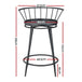 Buy Artiss 2x Bar Stools Swivel Metal Chairs discounted | Products On Sale Australia