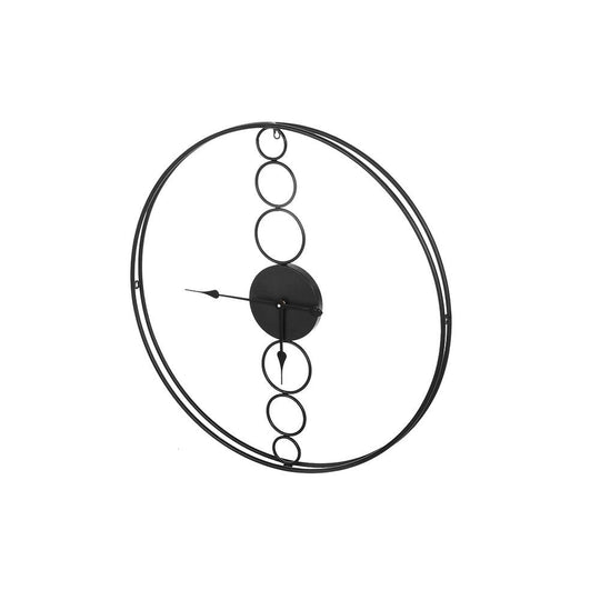 Buy Artiss 75cm Wall Clock Large No Numeral Round Black discounted | Products On Sale Australia