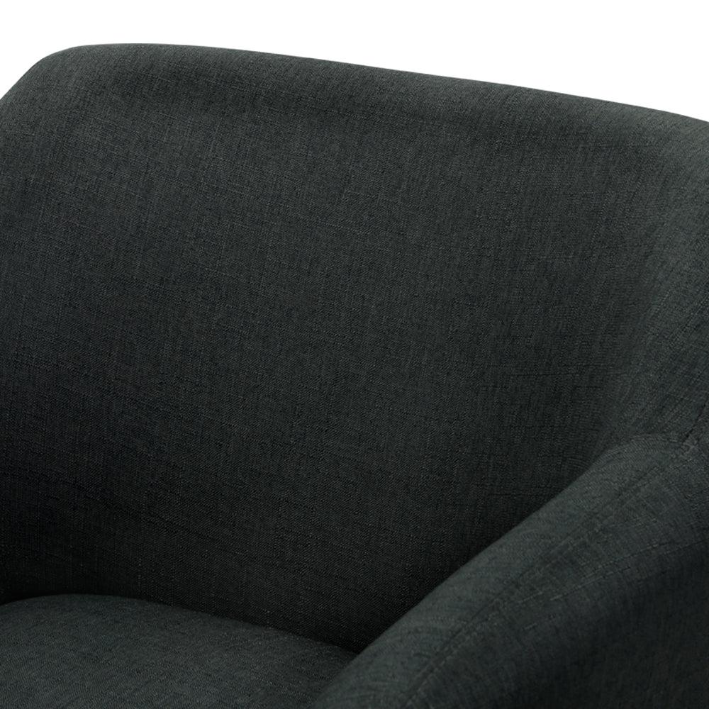 Buy Artiss Aston Tub Accent Chair Charcoal discounted | Products On Sale Australia