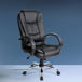 Buy Artiss Executive Office Chair Leather Tilt Black discounted | Products On Sale Australia