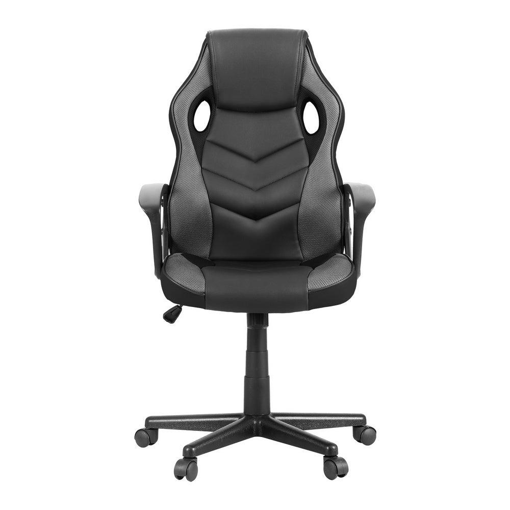 Buy Artiss Gaming Office Chair Computer Chairs Grey discounted | Products On Sale Australia