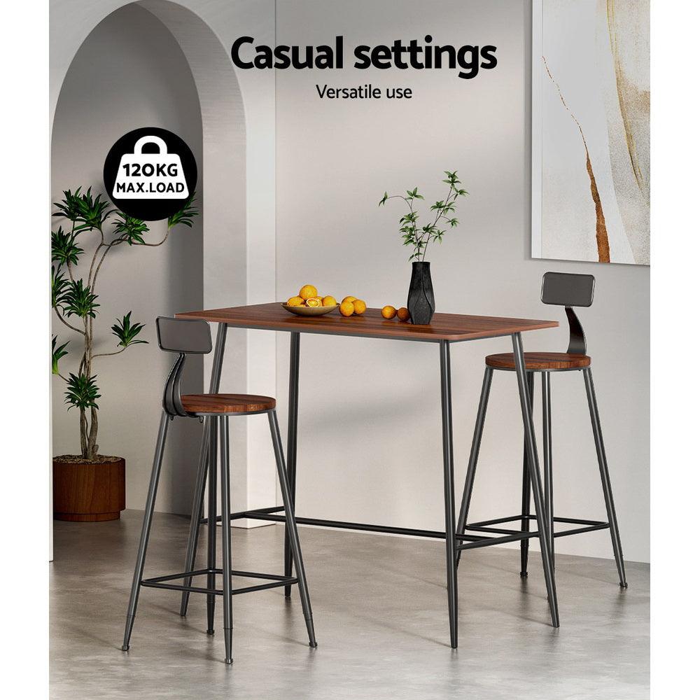 Buy Artiss Halle Bar Table 120CM Rectangular discounted | Products On Sale Australia