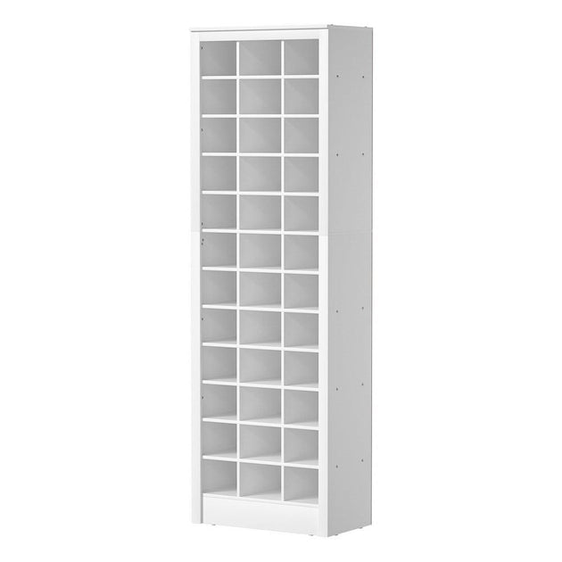 Buy Artiss Shoe Rack 12-tier 36 Pairs Storage White discounted | Products On Sale Australia