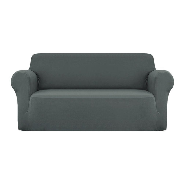 Buy Artiss Sofa Cover Couch Covers 3 Seater Stretch Grey | Products On Sale Australia