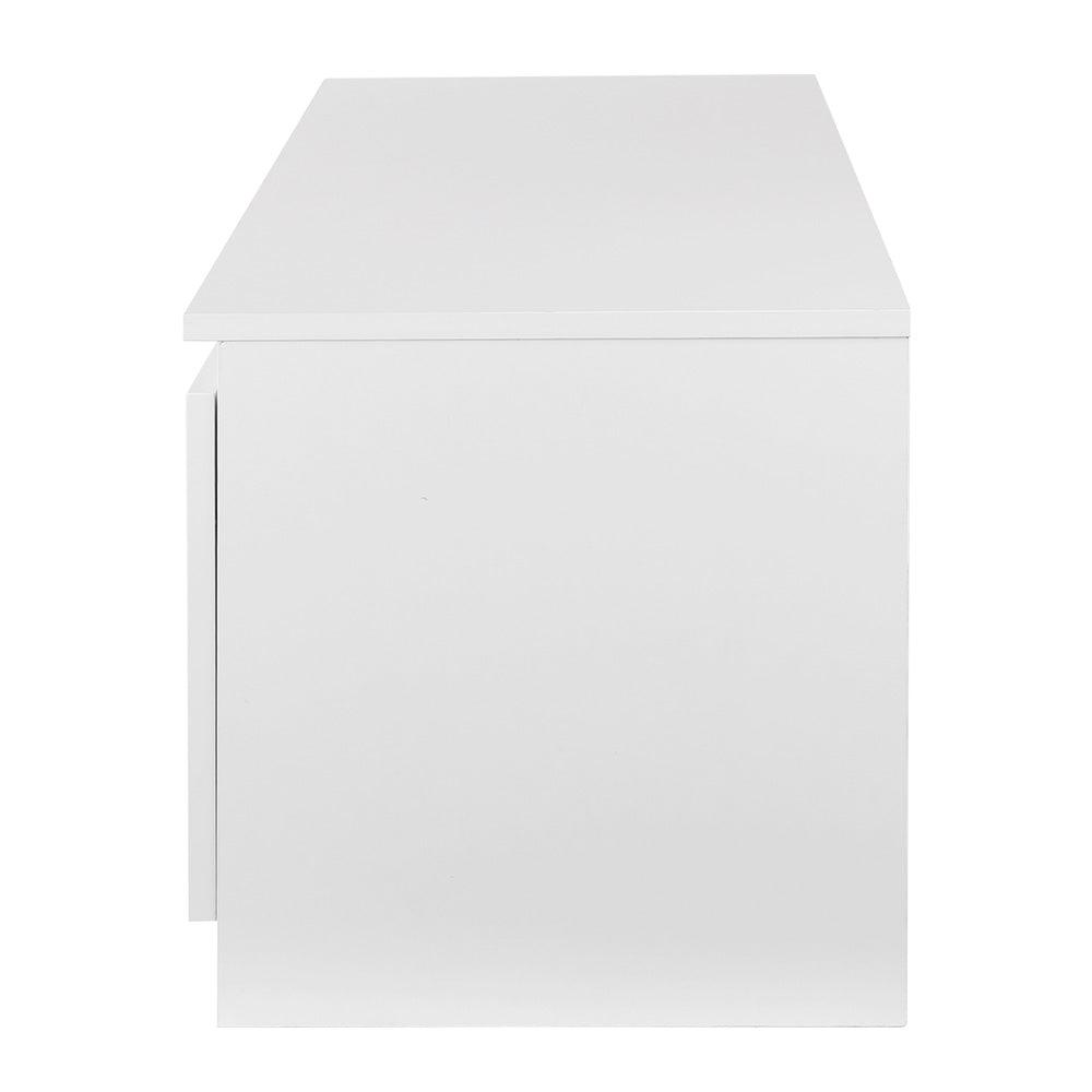 Buy Artiss TV Cabinet Entertainment Unit 120cm White Anita discounted | Products On Sale Australia