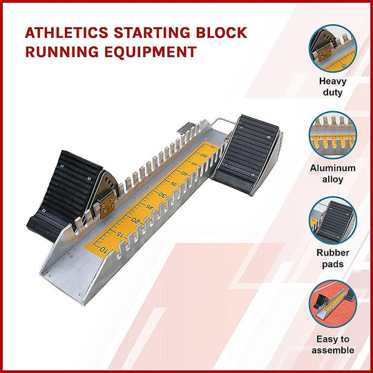 Buy Athletics Starting Block Running Equipment discounted | Products On Sale Australia