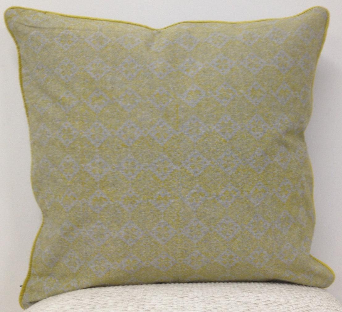 Buy Azuk Mustard Yellow & Grey Cushion Cover discounted | Products On Sale Australia