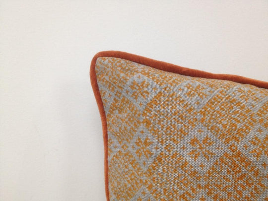 Buy Azuk Orange & Grey Cushion Cover discounted | Products On Sale Australia