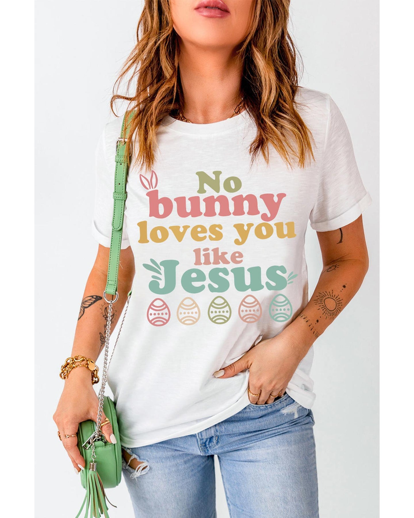 Buy Azura Exchange Jesus Easter Day T-shirt - L discounted | Products On Sale Australia