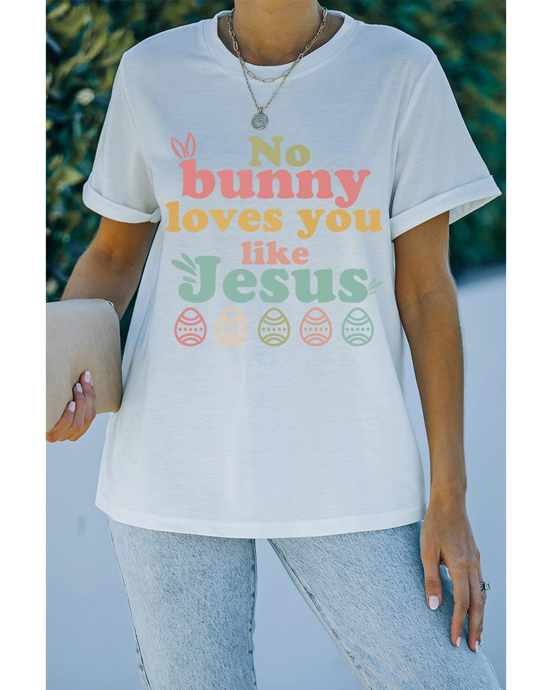 Buy Azura Exchange Jesus Easter Day T-shirt - L discounted | Products On Sale Australia