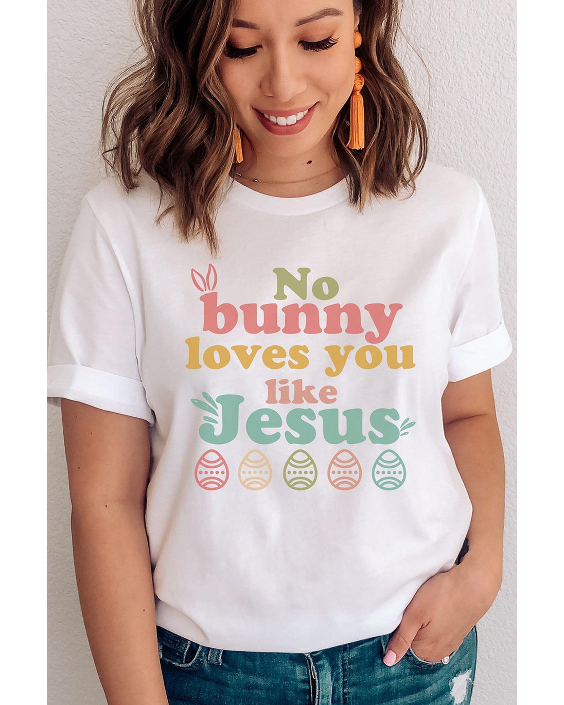 Buy Azura Exchange Jesus Easter Day T-shirt - L discounted | Products On Sale Australia