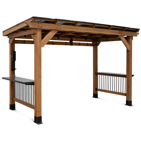 Buy Backyard Discovery Saxony Grill/BBQ XL Gazebo discounted | Products On Sale Australia