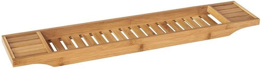 Buy Bamboo Bath Caddy, Tray,Organiser Natural discounted | Products On Sale Australia