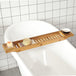 Buy Bamboo Bath Caddy, Tray,Organiser Natural discounted | Products On Sale Australia