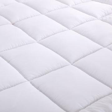 Buy bamboo cotton fitted mattress topper king single discounted | Products On Sale Australia