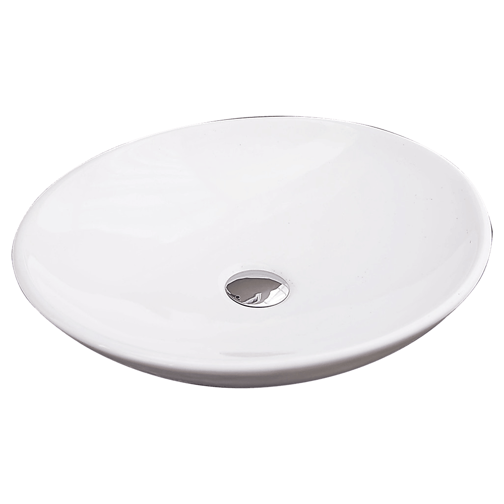 Buy Bathroom Ceramic Oval Above Countertop Basin for Vanity discounted | Products On Sale Australia