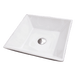 Buy Bathroom Ceramic Rectangular Above Countertop Basin for Vanity discounted | Products On Sale Australia