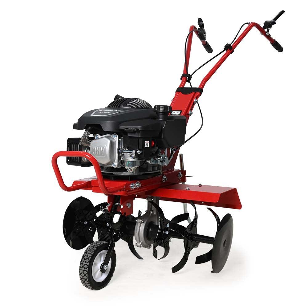 Buy Baumr-AG 150CC Garden Tiller Cultivator Petrol Rototiller 4-Stroke Soil Power Rotary Hoe discounted | Products On Sale Australia